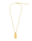 CHRISTIAN DIOR Trotter Line Stone Necklace