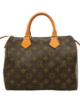 LOUIS VUITTON Monogram Speedy 25 Handbag