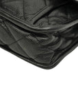 CHANEL 2012-2013 Matelasse Caviar Skin Coco Mark Chain Shoulder Bag