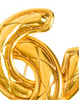 CHANEL Matelasse Coco Mark Brooch