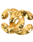 CHANEL Coco Mark Pierced Earrings