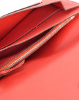 HERMES Dogon GM Taurillon Clemence Wallet