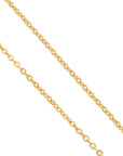 CHRISTIAN DIOR Logo Oval Necklace