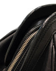 CHRISTIAN DIOR Leather Bostonbag Shoulder Bag