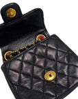 CHANEL Mini Mini Matelassé Lambskin Belt Bag