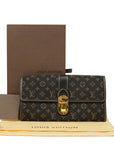 LOUIS VUITTON Monogram Portefeuille Sarah Long Wallet M63006