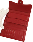 CHANEL Matelasse Coco Mark Tri-Fold Long Wallet