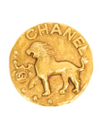 CHANEL Lion Coco Mark Brooch