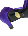 YVES SAINT LAURENT Pumps with Blue Ribbon