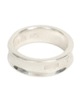 TIFFANY & CO. SV925 Narrow 1837 Ring