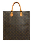 LOUIS VUITTON Monogram Sac Plat Handbag M51140