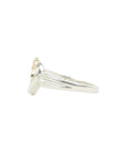 TIFFANY & CO. SV925 K18YG Heart Ribbon Ring