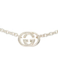 GUCCI SV925 Interlocking G Necklace
