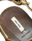 MIU MIU Sandal