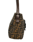 FENDI Zucca Mamma Baguette Shoulder Bag