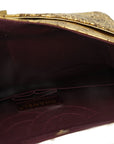 CHANEL 2008-2009 Gold Hardware Shoulder Bag