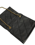 CHANEL 1986-1988Matelasse Chain Coco Mark Lambskin Shoulder Bag