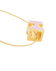 HERMES H Cube Necklace