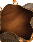 LOUIS VUITTON Monogram Keepall 55 Boston Handbag / Travel Bag M41424