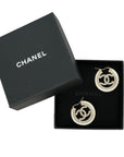 CHANEL Rhinestone Earrings