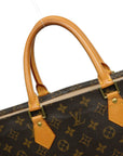 LOUIS VUITTON Monogram Sac Plat Handbag M51140