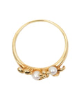 TASAKI K18 Pearl (Main Stone: 3.3-3.5mm) 3.8g Ring