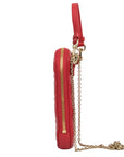 CHRISTIAN DIOR Lady Dior Call'in Dior Phone Holder / Shoulder Bag
