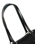 LOUIS VUITTON Monogram Little Papillon Satin Noir Handbag M92352