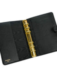 CHANEL 1997–1999 Coco Mark Caviar Leather Planner Cover