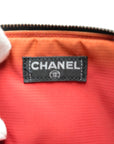 CHANEL Nylon Coin Case with Key Ring