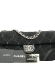 CHANEL 2008-2009 Quilted Coco Mark Chain Shoulder Bag