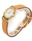 Hermes Clipper Leather Belt Watch