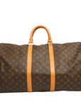 LOUIS VUITTON Monogram Keepall 55 Boston Handbag / Travel Bag M41424