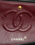 CHANEL 1994–1996 Matelassé Double Flap Lambskin Shoulder Bag