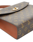 LOUIS VUITTON Monogram Malesherbes MM Canvas Handbag M51379