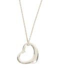 TIFFANY & CO. SV925 Open Heart Necklace