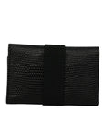 SALVATORE FERRAGAMO Lizard Pattern Vara Plate Key Case