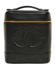 CHANEL 1997-1999 Vanity Caviar Skin Handbag