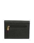CHANEL Caviar Skin Coco Mark Trifold Wallet