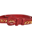 CHANEL Coco Mark Chain Buckle Belt