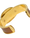 HERMES Chaine d'Ancre Leather Bangle