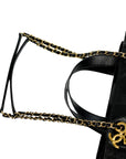 CHANEL Denim Tote Handbag/Shoulder Bag 2-Way
