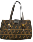 FENDI Zucca Tote Bag/Handbag