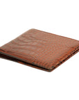 BVLGARI Crocodile Bi-Fold Wallet