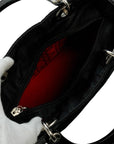 CHRISTIAN DIOR Lady Dior Medium Handbag/Shoulder Bag 2-Way