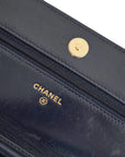 CHANEL Matelasse CC Logo Chain Wallet/Shoulder Bag