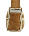 CHANEL 2000-2002 Coco Mark Mouton Shoulder Bag