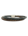 LOUIS VUITTON Monogram Eclipse Bracelet M6555E