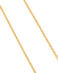 CHRISTIAN DIOR V-Shaped Rhinestone Necklace