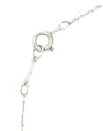 TIFFANY & CO. Curved Heart Necklace in Sterling Silver SV925